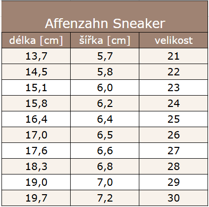 Affenzhan sneaker